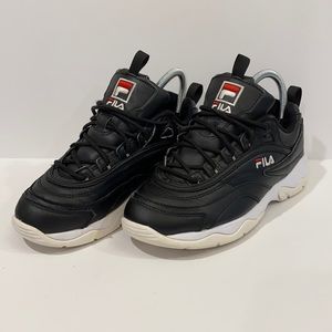 Fila Leather Black - Size 7